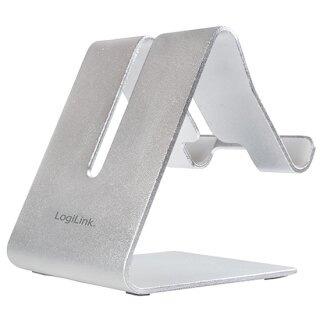 LogiLink Smartphone- & Tablet-PC-Ständer aus Aluminium