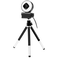 LogiLink Full-HD-USB-Webcam mit Dual-Mikrofon schwarz