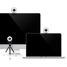 LogiLink Full-HD-USB-Webcam mit Dual-Mikrofon schwarz