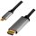 LogiLink USB 3.2 Kabel USB-C - HDMI-A Stecker 1,8 m