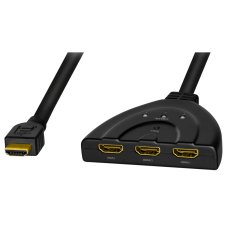 LogiLink 4K HDMI Splitter/Switch bidirekt Pigtail schwarz