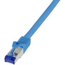 LogiLink Patchkabel Ultraflex Kat.6A S/FTP 3,0 m blau