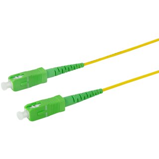 LogiLink LWL Patchkabel 2x SC-Simplex OS2 20 m gelb