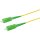 LogiLink LWL Patchkabel 2x SC-Simplex OS2 20 m gelb