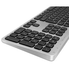 LogiLink Bluetooth Multi-Device Tastatur silber