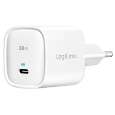 LogiLink USB-Steckdosenadapter 1x USB-C (PD) weiß