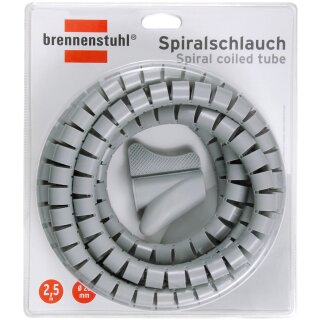 brennenstuhl Kabelspirale Länge: 2,5 m grau