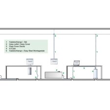 BACHMANN Abdeckkappe Easy-Cap silber