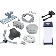 BACHMANN Abdeckkappe Easy-Cap silber