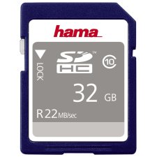 hama Speicherkarte SecureDigital High Capacity Gold 32 GB