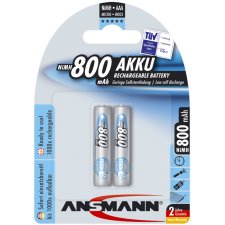 ANSMANN NiMH Akku maxE Micro (AAA) 800 mAh 2er Blister