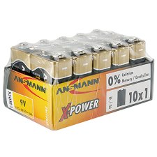 ANSMANN Alkaline Batterie "X-Power" 9V E-Block