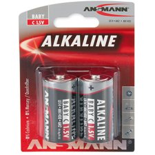ANSMANN Alkaline Batterie "RED" Baby C LR14 2er...