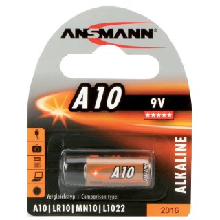 ANSMANN Alkaline Batterie A10 9 Volt 1er Blister