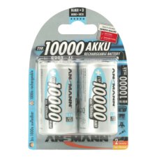ANSMANN maxE NiMH Akku Mono D 2er Blister 10.000 mAh