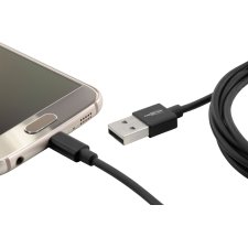ANSMANN Daten- & Ladekabel USB-A - Micro USB-B 1,2 m