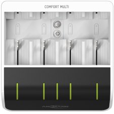 ANSMANN Schnell-Ladegerät Comfort Multi weiß/schwarz