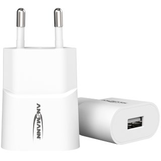 ANSMANN USB-Ladegerät Home Charger HC105 USB-Kupplung weiß