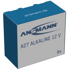ANSMANN Alkaline Batterie A27/LR27 12 Volt 8er Pack