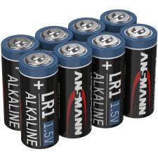 ANSMANN Alkaline Batterie LR1 1,5 Volt 8er Pack