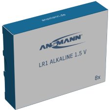ANSMANN Alkaline Batterie LR1 1,5 Volt 8er Pack