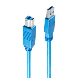 shiverpeaks BASIC-S USB 3.0 Kabel A-Stecker - B-Stecker