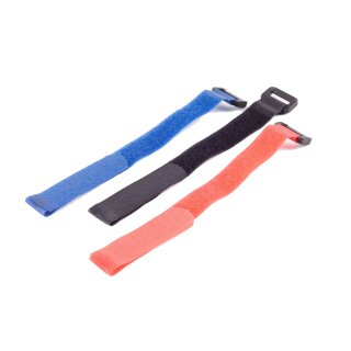shiverpeaks BASIC-S Klett-Kabelbinder 250 x 20 mm 9 Stück