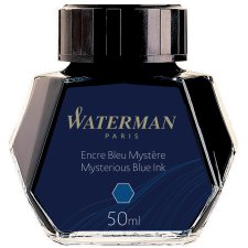 WATERMAN Tinte mysterious blau Inhalt: 50 ml im Glas