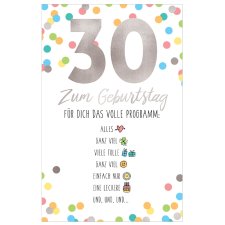 SUSY CARD Geburtstagskarte - 50. Geburtstag "Emoji...