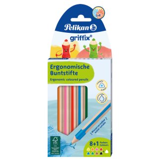 Pelikan Dreikant-Buntstifte griffix 9er Kartonetui
