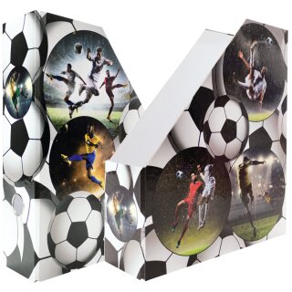 HERMA Stehsammler "Fußball" DIN A4 Karton (B)85 mm