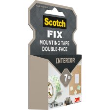 Scotch-Fix doppelseitiges Montageklebeband 19 mm x 5 m