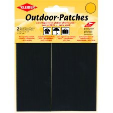 KLEIBER Outdoor-Patches selbstklebend 65 x 120 mm schwarz...