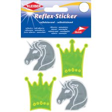 KLEIBER Reflex-Sticker "Krone & Einhorn"...