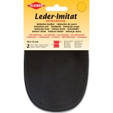KLEIBER Leder-Imitat mit Kaschierung 100 x 150 mm schwarz...