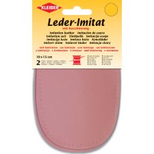 KLEIBER Leder-Imitat mit Kaschierung 100 x 150 mm rosa 2...