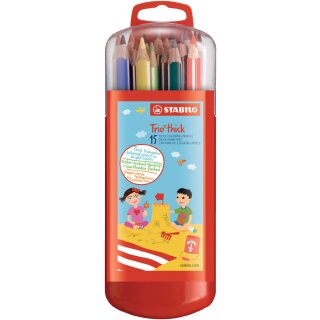 STABILO Dreikant-Buntstifte Trio dick 15er Box