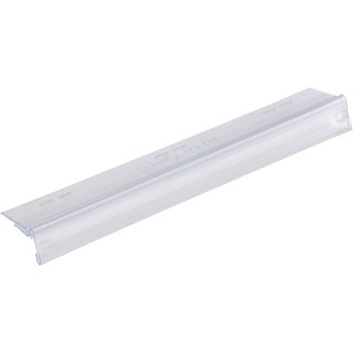 ELBA Pendelsichtleiste 10 cm lang transparent 50 Stück