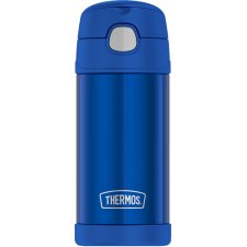 THERMOS Isolier-Trinkflasche FUNTAINER Straw Bottle blau...