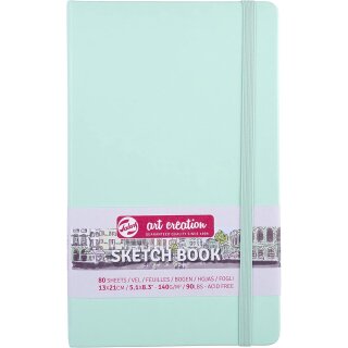 ROYAL TALENS Skizzenbuch Art Creation 130 x 210 mm fresh mint 80 Blatt