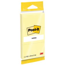 3M Post-it Notes Haftnotizen 38 x 51 mm gelb Blister 3...