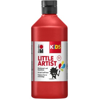 Marabu KiDS Bastelfarbe Little Artist 500 ml rot