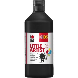 Marabu KiDS Bastelfarbe Little Artist 500 ml schwarz