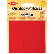 KLEIBER Outdoor-Patches selbstklebend 65 x 120 mm rot 2...