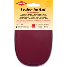 KLEIBER Leder-Imitat mit Kaschierung 100 x 150 mm bordeaux