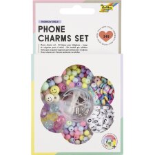 folia Perlen-Set Phone Charms RAINBOW SMILE 349 Teile