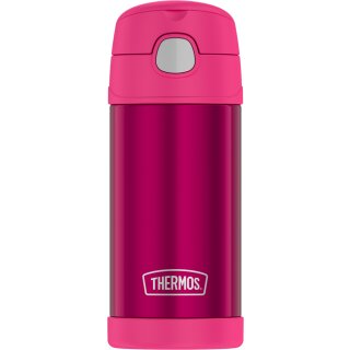 THERMOS Isolier-Trinkflasche FUNTAINER Straw Bottle pink 0,35 L
