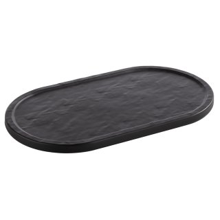 APS Tablett SLATE (B)280 x (T)155 x (H)10 mm schwarz aus Melamin