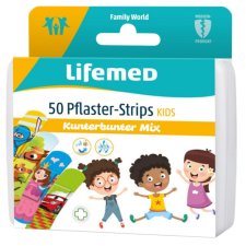 Lifemed Kinder-Pflaster-Strips "Mix" 50er Box
