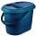 keeeper Bio-Abfalleimer "elsa" mit Deckel oval eco-blue